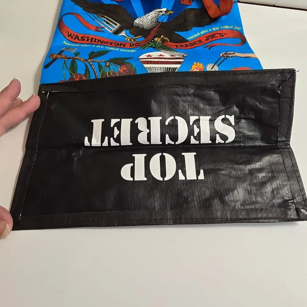 Trader Joe's WASHINGTON DC Regional Reusable Shopping Tote Bag
